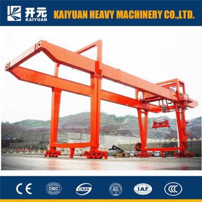 Energy Saving RMG Crane - Handles 20-50ft Containers with 30-90t Capacity