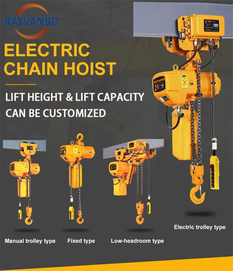 Wholesale Price Low Headroom Chain Hoist 3-7.5Ton - China Manufacturer Direct