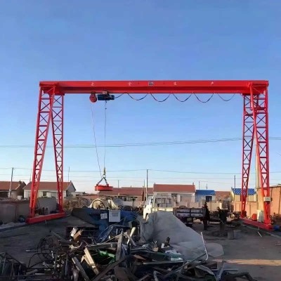 Light Duty 2 Ton Mobile Gantry Crane Electric Single Girder for Small Factories