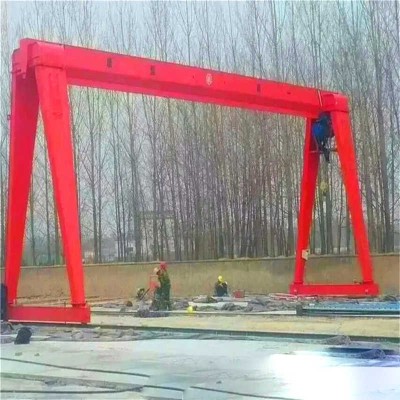 15 Ton Single Girder Mobile Gantry Crane | Electric Drive & Outdoor Use