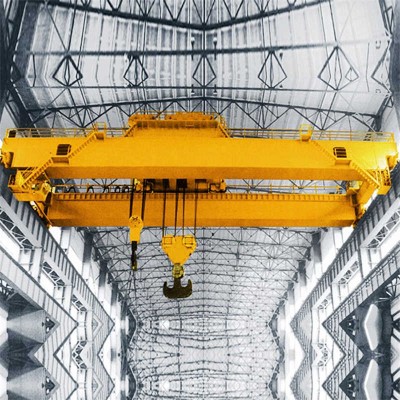Double Girder Bridge Crane (LH) | 15-50 Ton | Ideal for Manufacturing Facilities