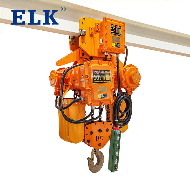 Remote Control Ex-Proof Chain Hoist | Wireless Operation Available