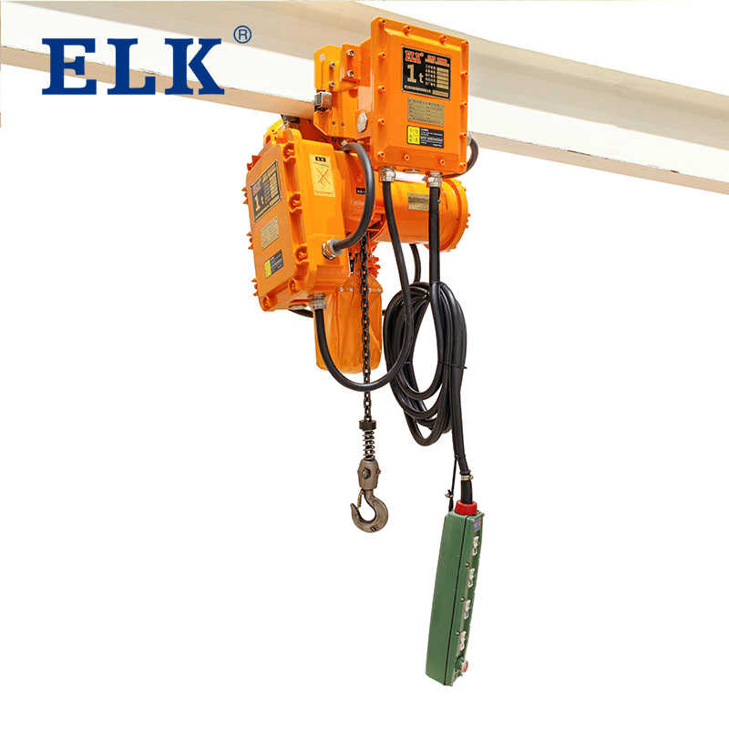 Remote Control Ex-Proof Chain Hoist | Wireless Operation Available