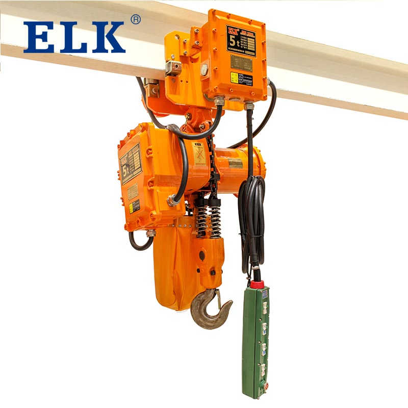 Remote Control Ex-Proof Chain Hoist | Wireless Operation Available