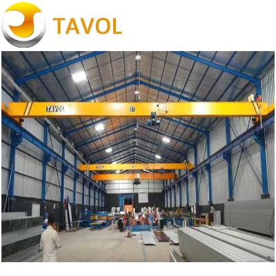 Warehouse Single Girder Bridge Crane 1-10 Ton | Space Saving Design