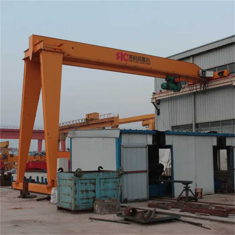 High Quality Half Gantry Crane | 5T/15T/20T Options | Production Line Efficiency