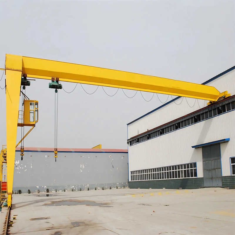 5-20 Ton Single Beam Gantry Crane | Heavy Duty for Manufacturing & Assembly