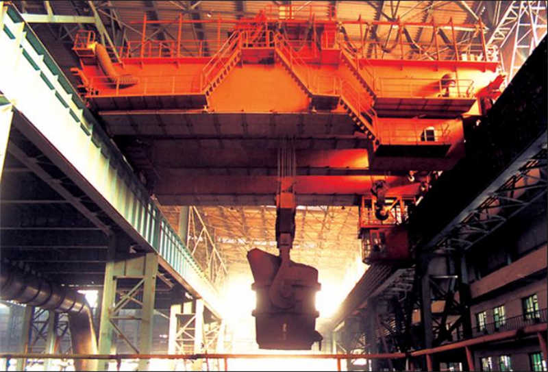 Customizable Yz Model Overhead Crane for Steel Ladle Transport