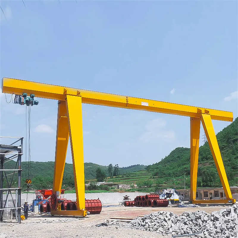 Customizable Single Girder Gantry Crane – Long Travel for Enhanced Workshop