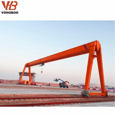 ISO & CE Certified 3-50 Ton Gantry Cranes - Single/Double Beam for Warehouse