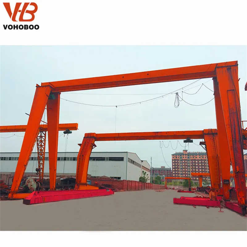 ISO & CE Certified 3-50 Ton Gantry Cranes - Single/Double Beam for Warehouse