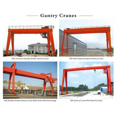 3-50 Ton Double Beam Gantry Crane - CE ISO Certified for Safe Material Handling