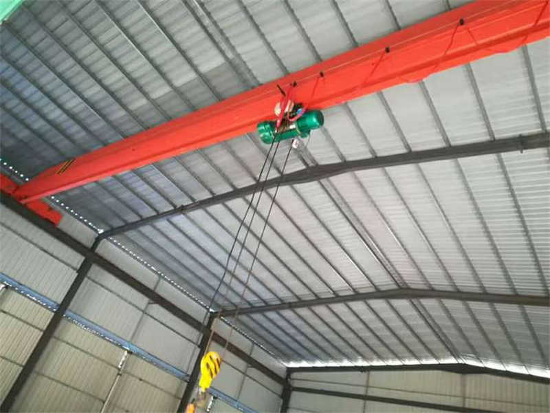 3-15 Ton Custom Single Girder EOT Crane ISO Certified Export to Southeast Asia