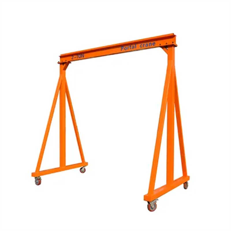 1000lbs Lightweight Adjustable Manual Gantry Crane Easy to Move & Assemble