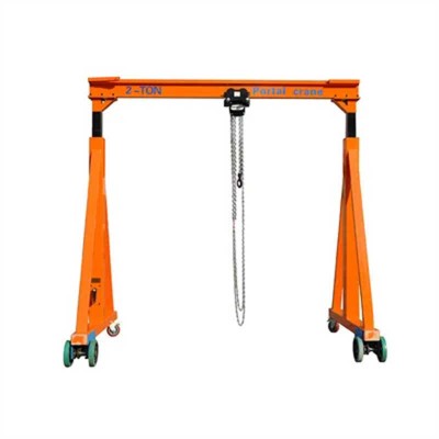 Portable Manual Gantry Crane for Mold Lifting – Durable & Easy to Operate
