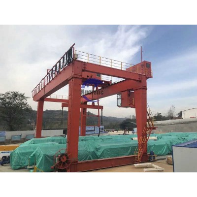 20-100 Ton Double Girder Gantry Crane Heavy Duty for Steel Mills & Shipyards