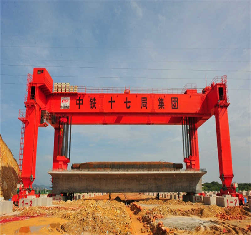Customized Double Girder Gantry Crane 10-150 Ton for Bridge Precast Concrete