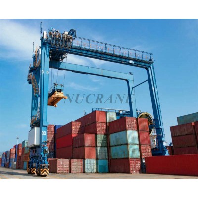 Custom-Built RTG Model Gantry Crane – 45 Ton with Anti-Collision System