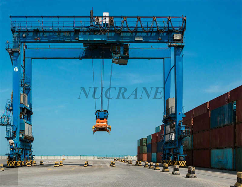 Rubber Tired 35 Ton RTG Crane – Durable & Adaptable for Various Yard Layouts