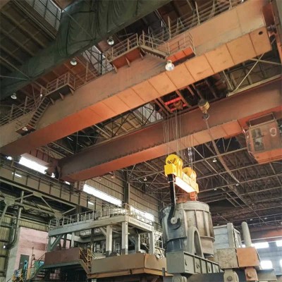 CE Certified Double Girder Foundry Crane for Steel Mills & Casting Shops