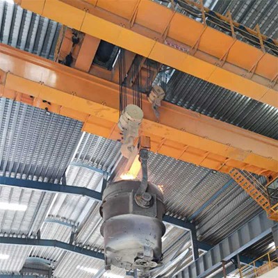 High-Capacity Metallurgy Bridge Crane – 140T to 180T Double Beam Design