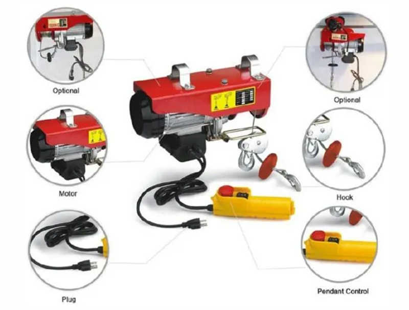 PA400 Small Wire Rope Winch – Efficient & Portable Electric Hoist