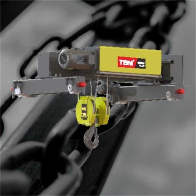 Space-Saving Low Headroom Wire Rope Hoist - SHA8 European Type
