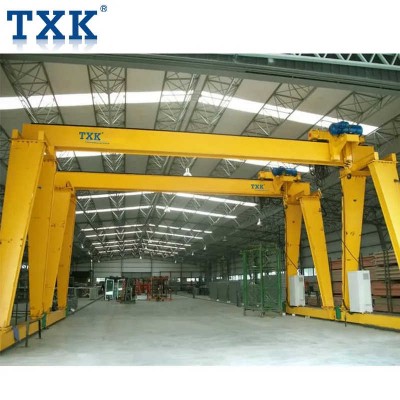 TXK Mobile Gantry Crane with Electric Chain Hoist - Heavy Load Handling