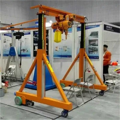 2.5 Ton Electric Mobile Gantry Crane – Rail Track Portable Lifting System