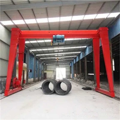 5 Ton Rail-Mounted Gantry Crane – Electric Mobile Hoist for Construction
