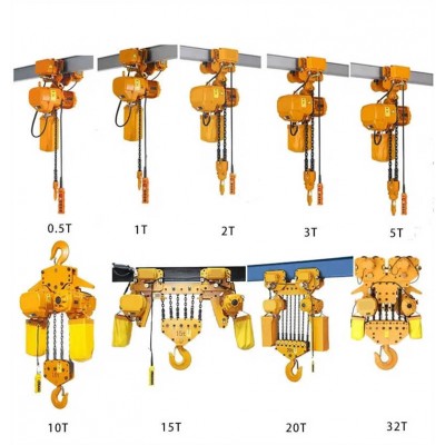 5 Ton Double Speed Electric Chain Hoist - Variable Lifting Crane Winch System