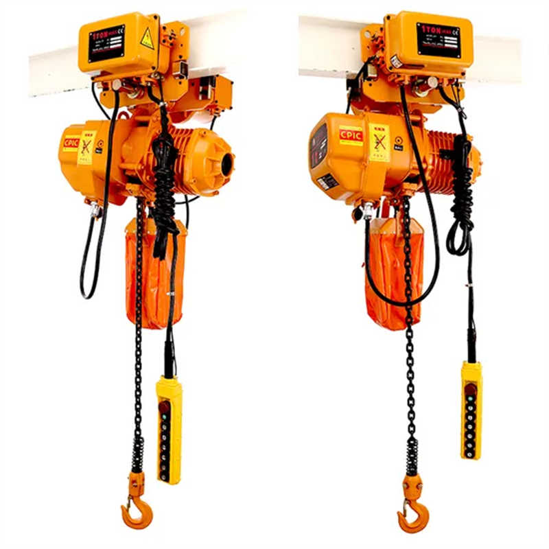 5 Ton Double Speed Electric Chain Hoist - Variable Lifting Crane Winch System