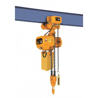 1 Ton CE Certified Electric Chain Hoist - 220V Compact Workshop Lifting Tool