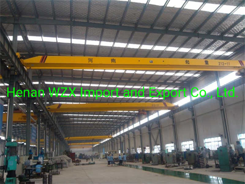 10 Ton European Standard Single Girder Crane CE Low Headroom Design