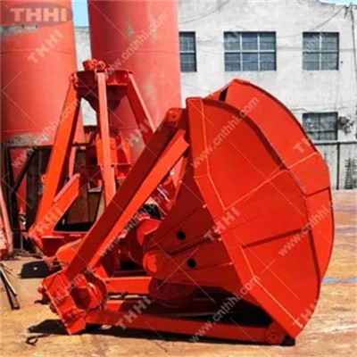 20m³ Heavy Capacity Scissors Grab Dual Rope Design for Mining & Bulk Cargo