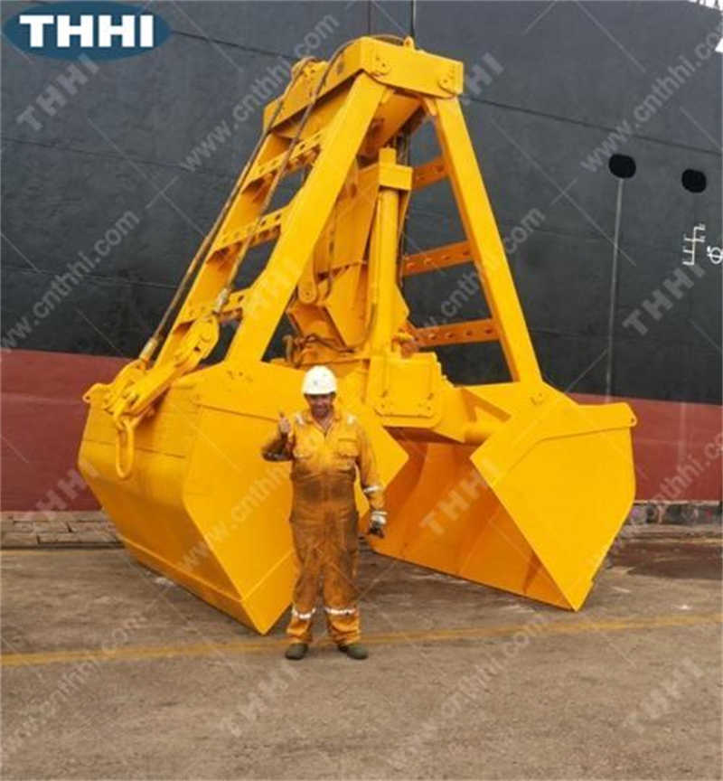 25m³ Four-Rope Ore Grab - High Efficiency Mining & Port Loading Equipment