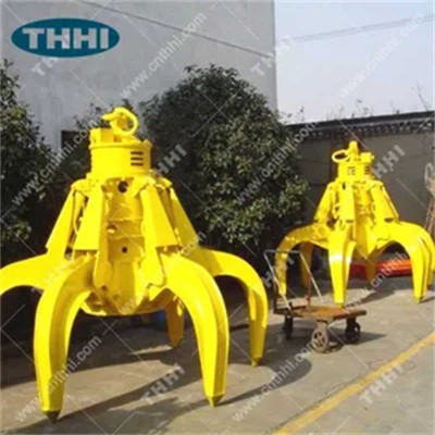 30m³ Heavy Duty Bulk Material Grab Remote Controlled Port Handling System