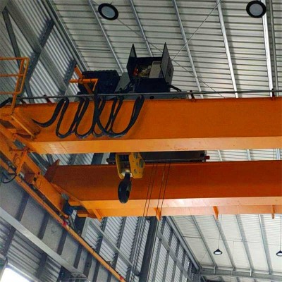 8. Heavy Load Double Girder Bridge Crane - Wire Rope Hoist Included
