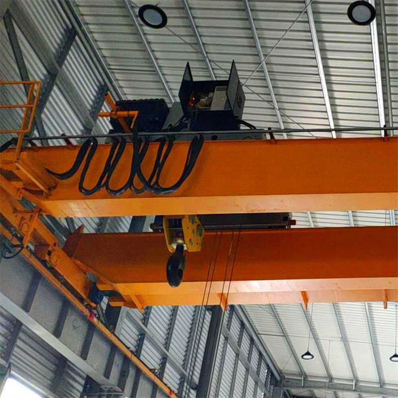 Factory Use Double Girder Overhead Crane 50 Ton Capacity with Safety Features