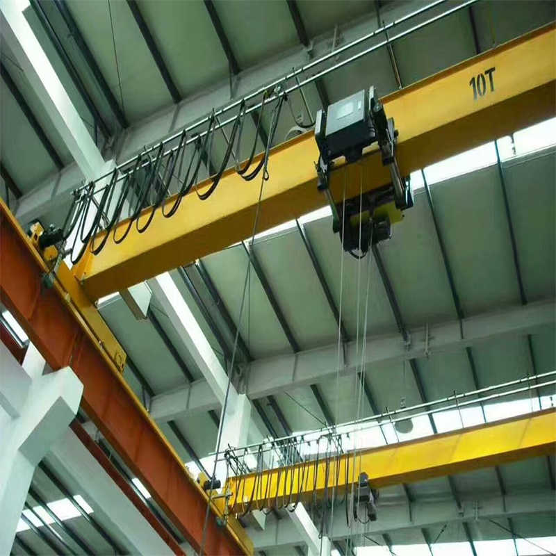 Factory Use Double Girder Overhead Crane 50 Ton Capacity with Safety Features