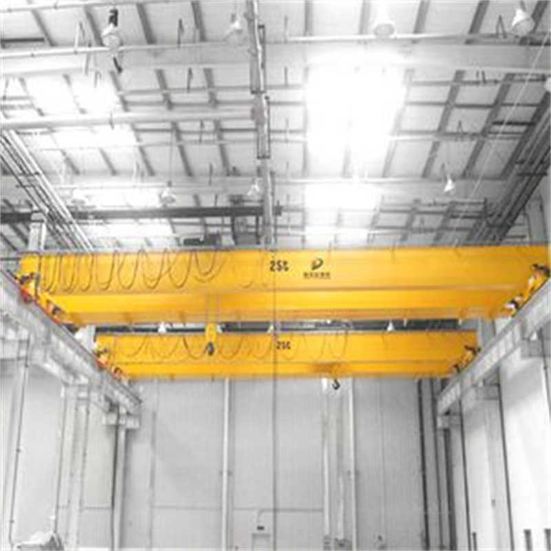 Factory Use Double Girder Overhead Crane 50 Ton Capacity with Safety Features