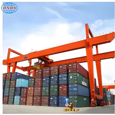 Huasui RMG type double gantry crane for Port with CE certification.