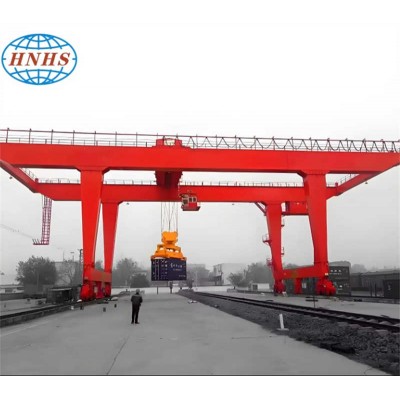 RMG type double gantry crane for Shipyard building with CE certification