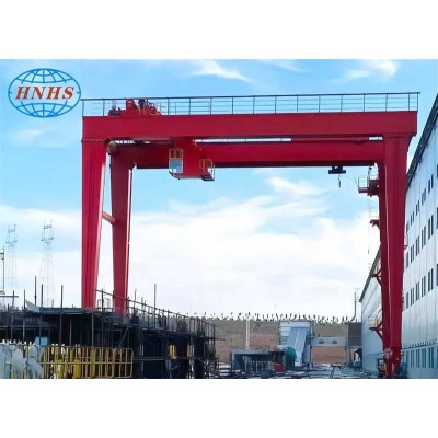 RMG type double gantry crane for Stone handling warehouse with CE certification