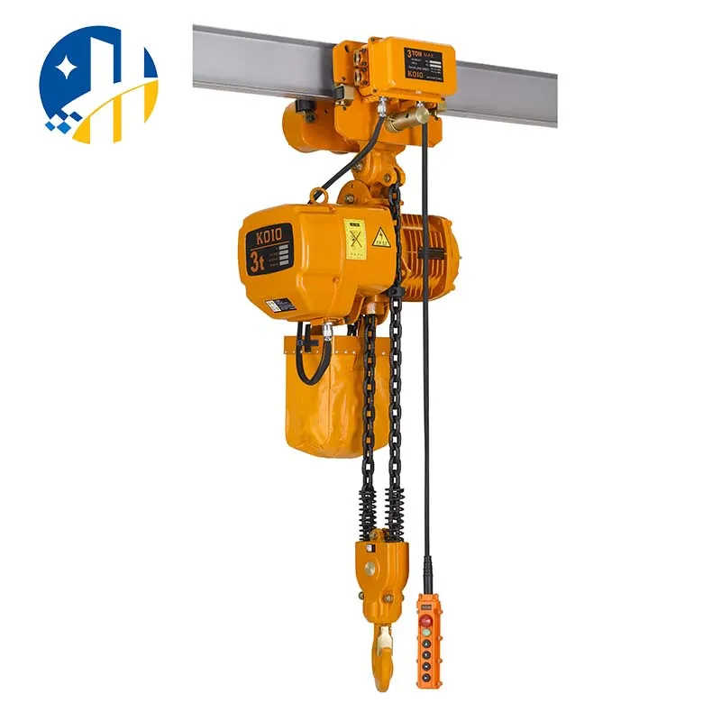 China Manufacturer 1T/2T/3T/5T Electric Chain Hoist with CE Certification