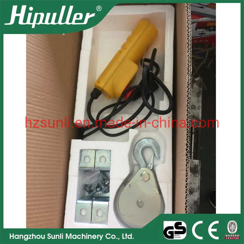 CE Certified PA Type Mini Electric Wire Rope Hoist (200kg-1200kg)