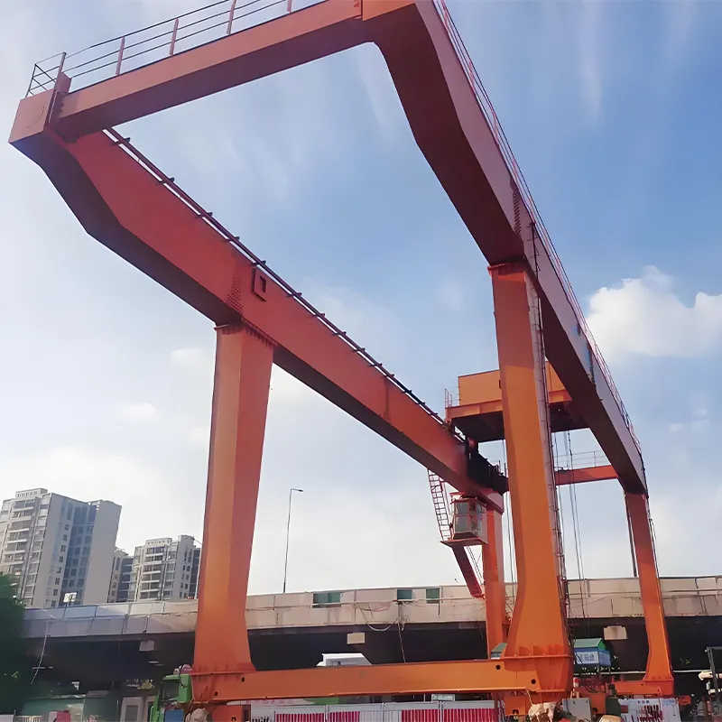 Competitive Quote! 45 Ton Rail Gantry Crane for Container Lifting