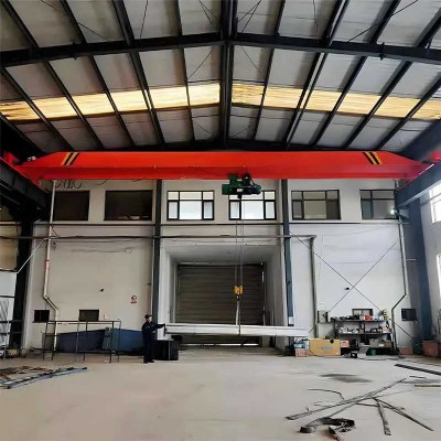 15t Single Beam Bridge Crane – Ceiling Mounted & Space-Saving