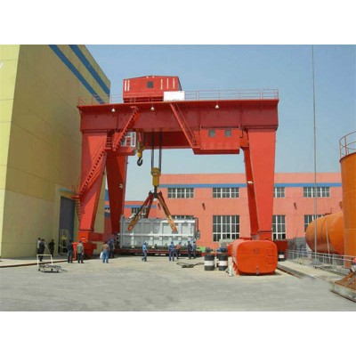 100 Ton Double Girder Gantry Crane – Robust Steel Structure