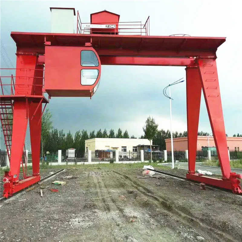 50-75 Ton Double Beam Gantry Crane with Anti-Sway Technology